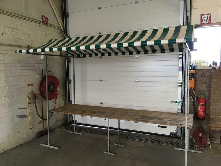 Marktkramen marktkraam 3x1 m1 TE HUUR, Hobby en Vrije tijd, Feestartikelen | Verhuur, Zo goed als nieuw, Overige, Ophalen