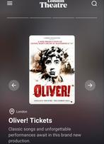 5 kaartjes Oliver Twist the musical in Londen 24-4-2025, Tickets en Kaartjes, Kortingen en Cadeaubonnen, Drie personen of meer