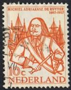 Nederland serie de Ruyter-zegels gestempeld uit 1957, Postzegels en Munten, Postzegels | Nederland, Verzenden, Na 1940, Gestempeld
