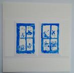 Hollands kaartje, geachilderd met aquarel verf, Ophalen of Verzenden, Zo goed als nieuw, Overige thema's