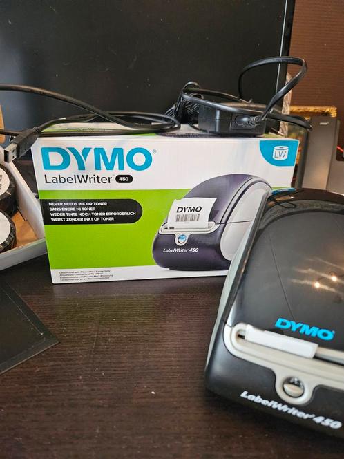 Dymo LabelWriter 450 + 9 Rollen Labels, Computers en Software, Labelprinters, Zo goed als nieuw, Etiket, Ophalen of Verzenden