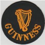 Guinness stoffen opstrijk patch embleem, Verzamelen, Merken en Reclamevoorwerpen, Ophalen of Verzenden, Nieuw, Overige typen