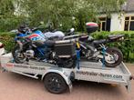 Motortrailer / motoraanhanger huren 1,2,3 motors B rijbewijs