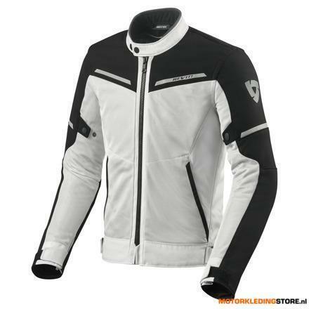 REVIT! Airwave 3 doorwaai motorjas, Zilver-Zwart, Motoren, Kleding | Motorkleding, Nieuw met kaartje, Ophalen of Verzenden