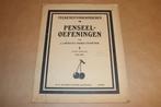 Teekenen voor kinderen - Penseeloefeningen deel 1 - 1930, Ophalen of Verzenden, Zo goed als nieuw