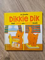 Dikkie Dik - Het Open-en-Dicht-boek, Jet Boeke, Ophalen of Verzenden, Zo goed als nieuw, 2 tot 3 jaar