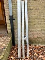aluminium koker. 70x70x1950mm(2 st.) en 60x100x1950mm(1 st.), Doe-het-zelf en Verbouw, IJzerwaren en Bevestigingsmiddelen, Ophalen