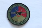 patch f-35a   Volkel  air  base groen, Verzamelen, Verzenden, Zo goed als nieuw, Patch, Badge of Embleem