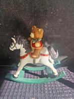Vintage Teddybeer Muziekdoos Schommelpaard, Antiek en Kunst, Antiek | Speelgoed, Ophalen of Verzenden
