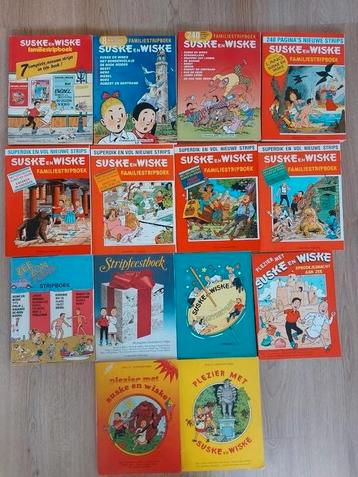 Diverse 25 Suske en Wiske vakantiealbums beschikbaar voor biedingen