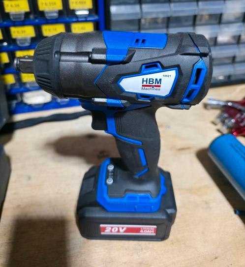 Nieuwe oersterke Hbm accu slagmoersleutel, Auto diversen, Autogereedschap, Nieuw, Ophalen of Verzenden