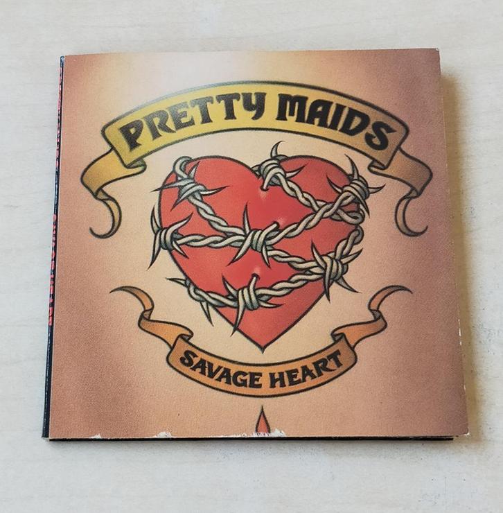 Pretty Maids - Savage Heart 3" CD Single 1989 3trk, Cd's en Dvd's, Cd Singles, Gebruikt, Rock en Metal, Ophalen of Verzenden