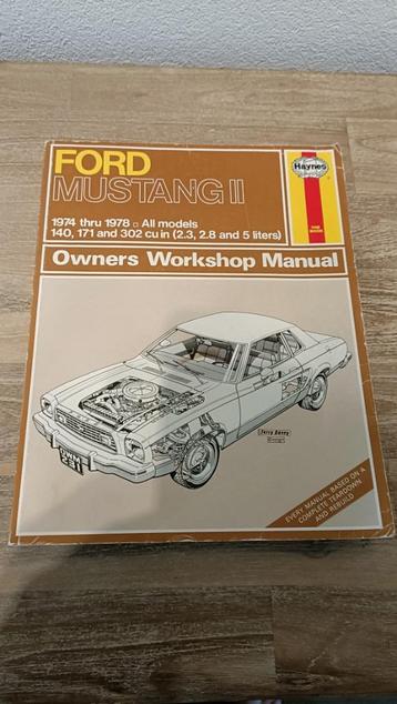 Werkplaatshandboek Ford Mustang II 1974 /1978