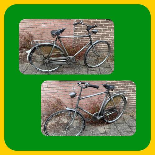 139. Mooie Gazelle Heren Fiets van +/- 1958, Fietsen en Brommers, Fietsen | Heren | Herenfietsen, Gebruikt, Gazelle, Versnellingen