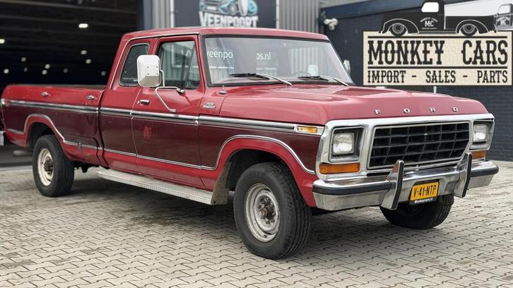 Ford F-250 SuperCab V8 Automaat 1979 NL kenteken Trekgewicht, Auto's, Ford, Bedrijf, Te koop, Overige modellen, Benzine, SUV of Terreinwagen