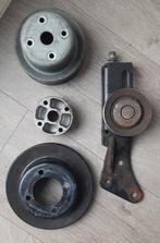 2 poelies, poelie, snaarwielen en spanpoelie, Ophalen of Verzenden, Gebruikt