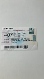 Ajax - Spartak Moskou kwartfinale uefa cup 3/3/98, Ophalen of Verzenden
