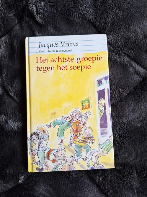 Jacques Vriens - Het achtste groepie tegen het soepie, Boeken, Kinderboeken | Jeugd | 10 tot 12 jaar, Zo goed als nieuw, Ophalen of Verzenden