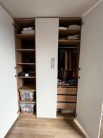 IKEA Pax kledingkast walnoot/wit 150x58x236, Ophalen, 200 cm of meer, 150 tot 200 cm, Zo goed als nieuw