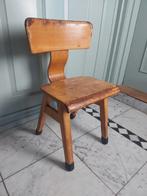 Vintage kinder schoolstoeltje, Kinderen en Baby's, Kinderkamer | Tafels en Stoelen, Ophalen of Verzenden, Gebruikt, Stoel(en)