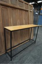 Sidetable wandtafel | 165x40x105, Huis en Inrichting, Tafels | Sidetables, Niet ingevuld, Gebruikt, Niet ingevuld, Ophalen of Verzenden