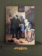 Olieverf schilderij, Antiek en Kunst, Kunst | Schilderijen | Klassiek, Ophalen of Verzenden
