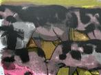Zeefdruk Theo Bitter - Koeien (Zomeropruiming), Antiek en Kunst, Kunst | Litho's en Zeefdrukken, Verzenden