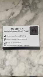 Onderhoud & Service  Piaggio / Vespa / Gilera, Ophalen, ., Z, Z