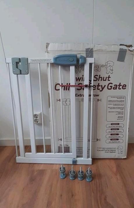 Tippitoes Veiligheidshek - 61-67 cm extra smal, Kinderen en Baby's, Traphekjes, Gebruikt, Klemhekje, Metaal of IJzer, minder dan 100 cm