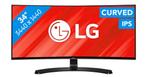LG 34UC88-B, 34 inch monitor WQHD IPS, Computers en Software, IPS, Zo goed als nieuw, 61 t/m 100 Hz, Quad HD (2K)