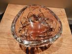 Prachtige zware schaal van spijkerglas, Ophalen of Verzenden