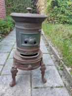 Antiek Rosieres kacheltje, Ophalen, Gebruikt, Hout, Houtkachel