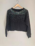 Glittertrui - ONLY - Maat S, Ophalen of Verzenden, Zo goed als nieuw, Maat 36 (S), Zwart