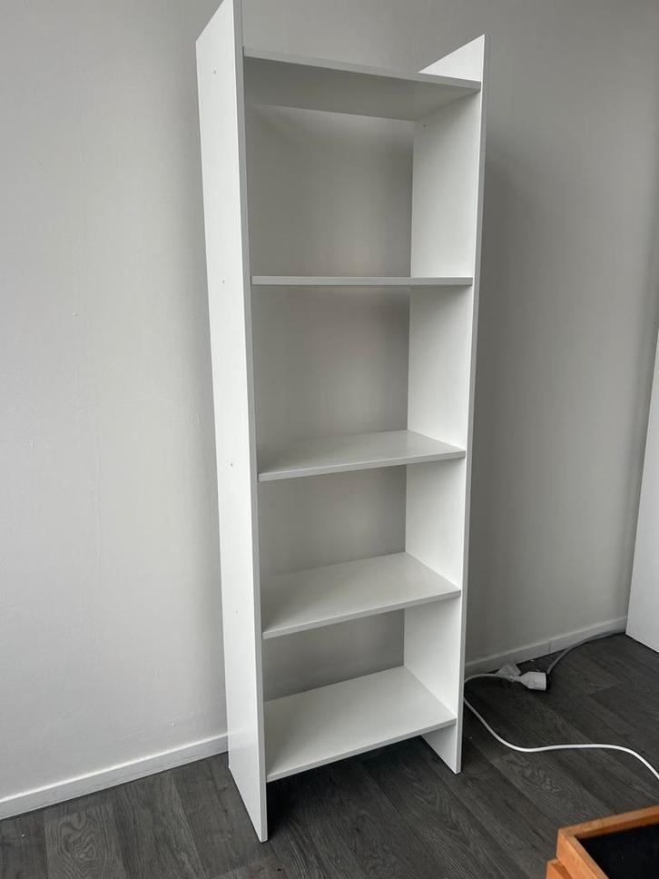 Witte IKEA Billy Boekenkast, Huis en Inrichting, Kasten | Boekenkasten, Zo goed als nieuw, 50 tot 100 cm, 200 cm of meer, 25 tot 50 cm