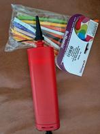 Ballonnen set met pomp, Ophalen of Verzenden, Nieuw, Versiering, Verjaardag