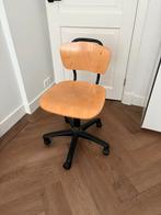 Vintage Bureaustoel, Huis en Inrichting, Bureaustoelen, Ophalen, Gebruikt, Bruin, Bureaustoel