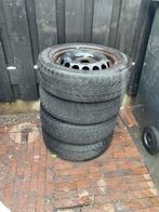 Winterbanden set 4x100 108 c1 aygo, Ophalen of Verzenden, 15 inch, Winterbanden, Banden en Velgen