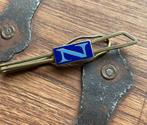 Dasspeld met emaille N, Verzamelen, Speldjes, Pins en Buttons, Ophalen of Verzenden, Zo goed als nieuw, Overige onderwerpen, Speldje of Pin