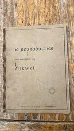 Theo Dijkwel-10 reproducties van tekeningen van Dijkwel, Antiek en Kunst, Ophalen of Verzenden