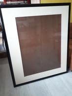 Gigantische Wissellijst zwart metaal 90x105, Ophalen, Zo goed als nieuw, Metaal of Aluminium, 75 cm of meer