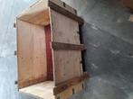 Houten Opslagkrat incl deksel, Ophalen, Gebruikt, 100 tot 150 cm