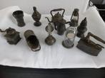 17 Stuks tinnen miniatuurtjes, Antiek en Kunst, Ophalen