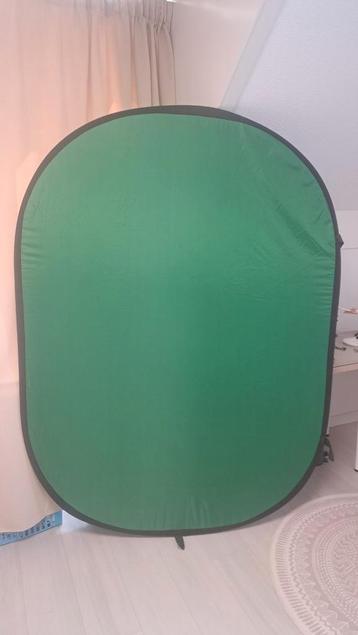 Achtergrond scherm (Green screen), 150x200cm beschikbaar voor biedingen