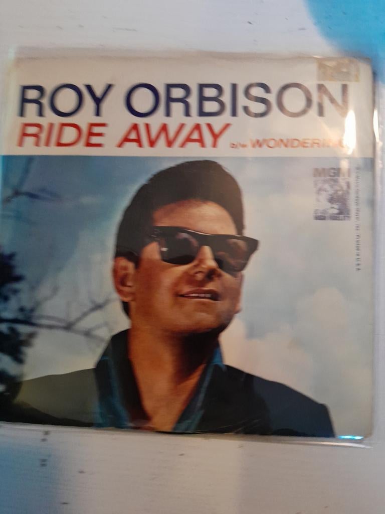 Roy orbison 7inch ride away, Ophalen of Verzenden, Zo goed als nieuw, Pop