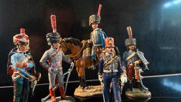 Delprado: 5x Franse Huzaren troepen Napoleontische tijd beschikbaar voor biedingen