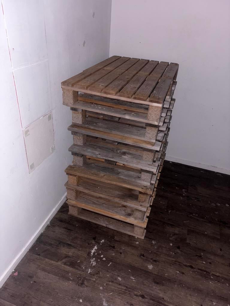 Euro pallets en normale pallets, Ophalen, 100 cm of meer, 60 cm of meer, Overige typen