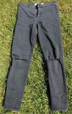 Moderne zwarte elastische spijkerbroek maat 38 merk Denim Co, Zwart, Ophalen of Verzenden, Zo goed als nieuw, W28 - W29 (confectie 36)