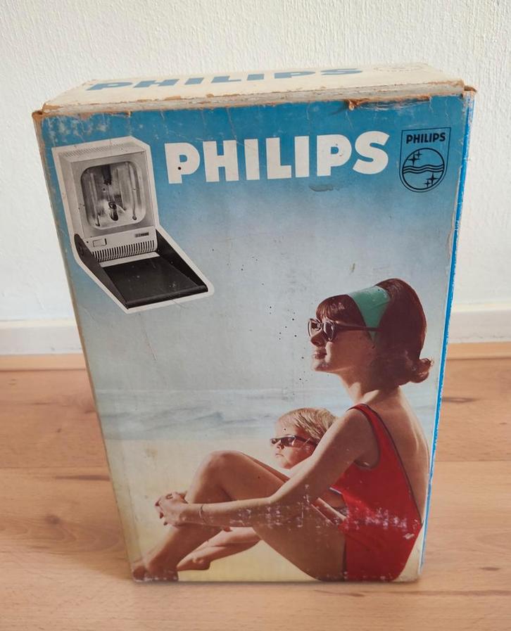 Philips solarium voor het gezicht/ jaren '60., Witgoed en Apparatuur, Zonnebanken en Gezichtsbruiners, Zo goed als nieuw, Overige modellen