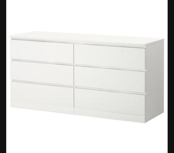 IKEA Malm ladekast (wit, 160x78 cm) - Wegens verhuizing - afbeelding 2