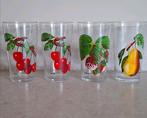 Vintage glazen fruit motief, Antiek en Kunst, Ophalen of Verzenden